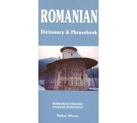 Romanian-English/English-Romanian Dictionary & Phrasebook