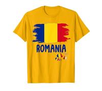 Romanian Flag Outfit Idea for Women & Romania Roots Themed T-Shirt