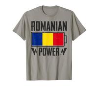Romanian Power Funny Country-Home Roots Descent T-Shirt