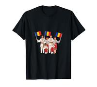 Romanian Pride Folk Costume Family Flag Heritage Gift T-Shirt