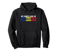Romanian Pride My Roots Are In Romania Pullover Hoodie
