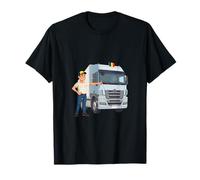 Romanian Trucker Flag Long Haul Driver Pride T-Shirt