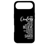 Romans 10:9-10 Confess With Your Mouth Believe In Your Heart Case for iPhone Air