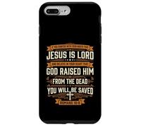Romans 10:9 Jesus Is Lord for Christian Men Case for iPhone 7 Plus/8 Plus