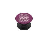 Romans 12:12 | Be Joyful in Hope Patient in Affliction Faith PopSockets Adhesive PopGrip