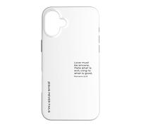 Romans 12, 9, Love Must Be Sincere, Hate Evil, Christian Case for iPhone 16 Plus