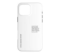 Romans 12, 9, Love Must Be Sincere, Hate Evil, Christian Case for iPhone 16 Pro Max