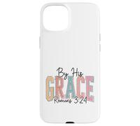 Romans 3:24 Scripture Divine Favor Design Case for iPhone 15 Plus