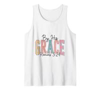 Romans 3:24 Scripture Divine Favor Design Tank Top