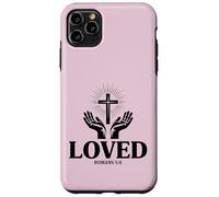 Romans 5:8 Loved Bible Verse Christian Case for iPhone 11 Pro Max