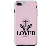 Romans 5:8 Loved Bible Verse Christian Case for iPhone 7 Plus/8 Plus