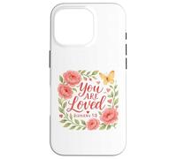 Romans 5:8 - You Are Loved Christian Scripture Case for iPhone 16 Pro