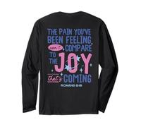 Romans 8:18 Bible Joy is Coming Inspirational Christian Long Sleeve T-Shirt