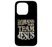 Romans 8:18 Team Jesus Bible Verse Christian Case for iPhone 15 Pro