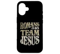 Romans 8:18 Team Jesus Bible Verse Christian Case for iPhone 16