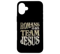 Romans 8:18 Team Jesus Bible Verse Christian Case for iPhone 16 Plus