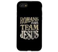 Romans 8:18 Team Jesus Bible Verse Christian Case for iPhone SE (2020) / 7/8