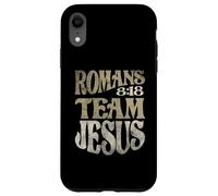 Romans 8:18 Team Jesus Bible Verse Christian Case for iPhone XR