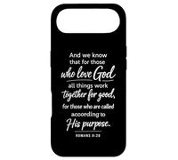 Romans 8:28 All Things Work Together For Good Scripture Case for iPhone Air