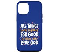 Romans 8:28 Bible Verse All Things Work Together For Good Case for iPhone 12/12 Pro