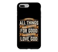 Romans 8 28 Bible Verse All Things Work Together For Good Case for iPhone 7 Plus/8 Plus