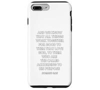 Romans 8:28 Design Case for iPhone 7 Plus/8 Plus