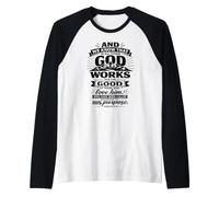 Romans 8:28 God Works All circumstances Together Raglan Baseball Tee