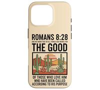 Romans 8:28 God Works For Good Christian Faith Case for iPhone 16 Pro