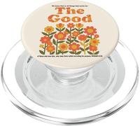 Romans 8:28 God Works For The Good Christian PopSockets PopGrip for MagSafe