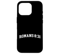 Romans 8:31 Case for iPhone 16 Pro