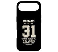 Romans 8:31 If God Be For Us Number 31 Bible Verse Case for iPhone Air