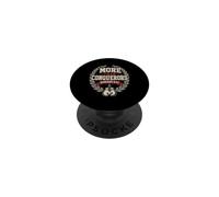 Romans 8 37 More Than Conquerors Boxing Faith Emblem PopSockets Adhesive PopGrip