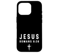 Romans 8:38 8 38 Faith - God Jesus Christian Demon Angel Case for iPhone 16 Pro