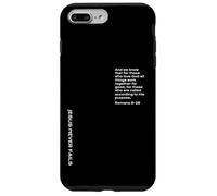 Romans 8 Verse 28, Unique Faith, Good Is God, Christian Case for iPhone 7 Plus/8 Plus