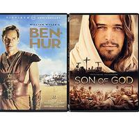 Romans Classic Ben Hur + Son of God Jesus Film Double Feature 2-DVD Bundle