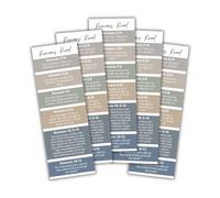 Romans Road Bible Verse Bookmark 50pk 2x6” Minimalist Modern How To Be Saved Girl Church Baptism Gift Youth Camp Present