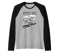 Romans Road to Salvation Raglan Baseball Tee