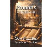 Romans Word Search Puzzle Book: Word Searches with Easy to Read Print about Salvation, Judgement, Grace and More | 6x9 inches, 110 pages | 50+ Puzzles ... Gift for Vacations, Holidays and Relaxing