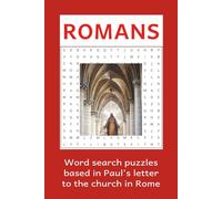 Romans: Word searches, with easy to read print based in Paul's letter to the Romans | 6x9 inches, 110 pages | 50+ puzzles … gift for Bible students, holidays, and free time (Bible Word Search Books)