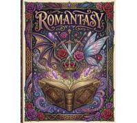 Romantasy: A Romantic Fantasy Coloring Book of Dark Romance, Magical Fantasy Creatures, & Enchanted Love Story Moments