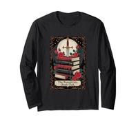 Romantasy Book Club Tarot Card Long Sleeve T-Shirt