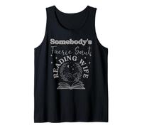 Romantasy Book Merch Smut Wife Still Read Fairy Tales Spicy Tank Top