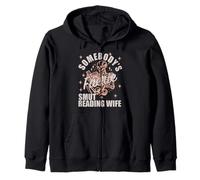 Romantasy Books Faerie Smut Reading Wife Fairy Tales Spicy Zip Hoodie