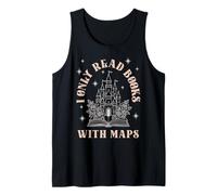 Romantasy Books Maps Fairy Tales Spicy Books Fantasy Faerie Tank Top