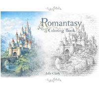 Romantasy Coloring Book: Grayscale coloring