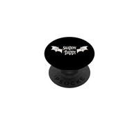 Romantasy Dark Romance Book Bat Boy Wings Shadow Daddy Lover PopSockets Adhesive PopGrip