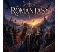 Romantasy: Libro de Colorear para Adultos: 40 Ilustraciones Mágicas de Dragones, Hadas y Reinos Encantados para Relajarte y Soñar