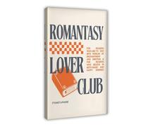 Romantasy Lovers Club Print Canvas Poster Wall Art Decor Print Picture Paintings for Living Room Bedroom Decoration 20x30inch(50x75cm)