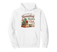 Romantasy Readers Club Cute Dragon Bookworm Pullover Hoodie