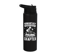 Romantasy Readers Society Only One More Chapter Stainless Steel Insulated Water Bottle